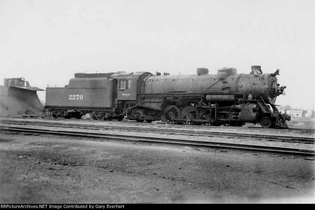 WAB 2-8-2 #2270 - Wabash RR